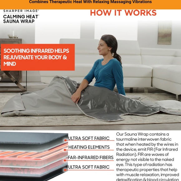Calming heat sauna wrap - Picture 6 of 9